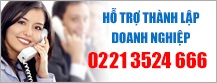 Hỗ trợ thành lập doanh nghiệp