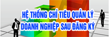 Hệ thống chỉ tiêu quản lý doanh nghiệp